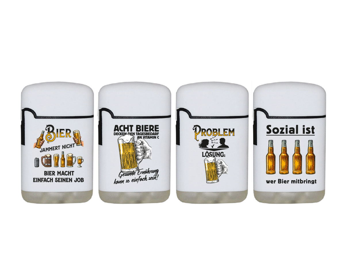 Easy Torch 8 Relief Bier weiss