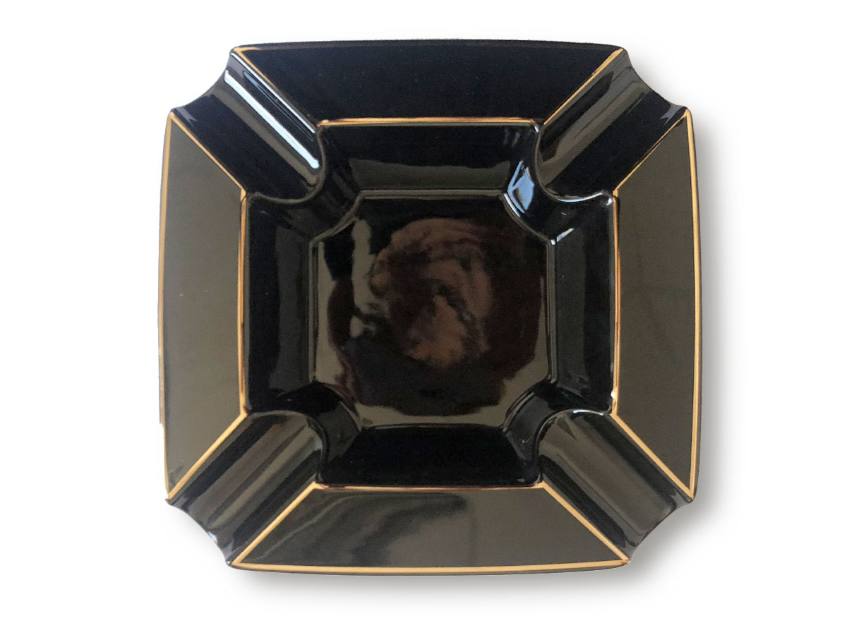 Tycoon Cigar Ashtray II eckig black 22,5 x 22,5