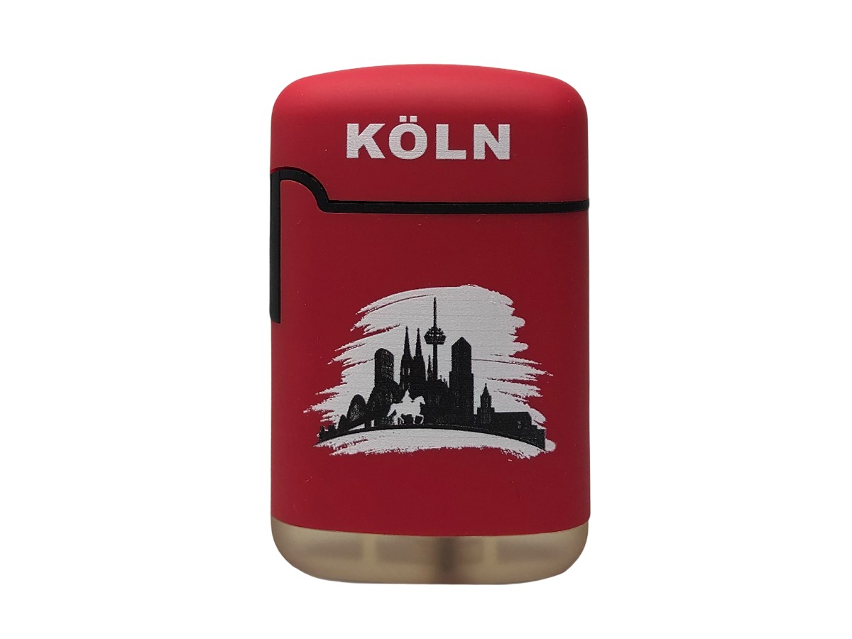 Easy Torch 8 Rubber Köln Skyline rot