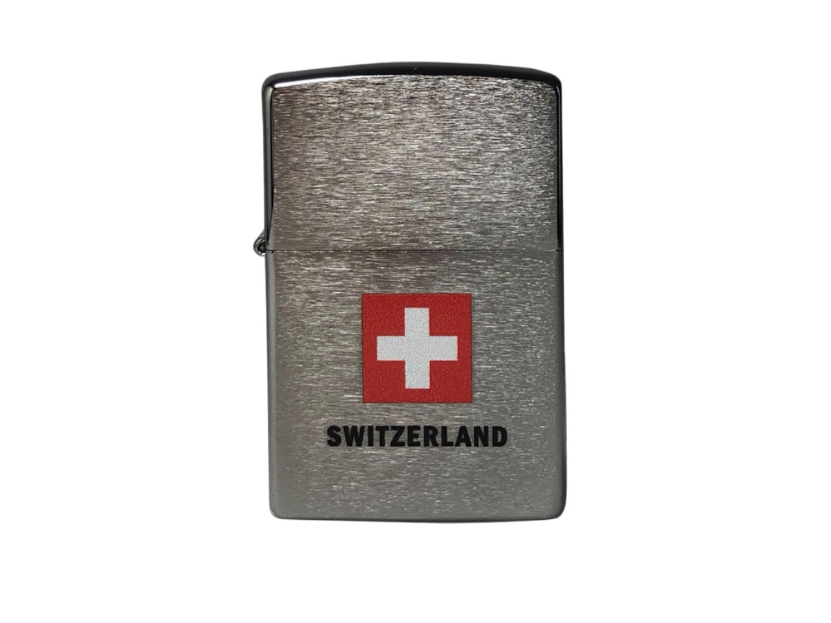 Zippo Swiss 3 chrom brushed