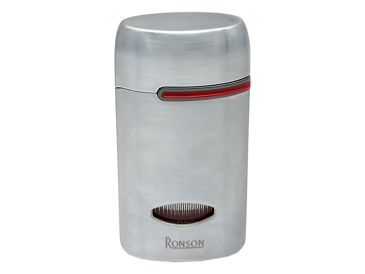 Ronson Jet-Flame Cigar Lighter Fen Silver