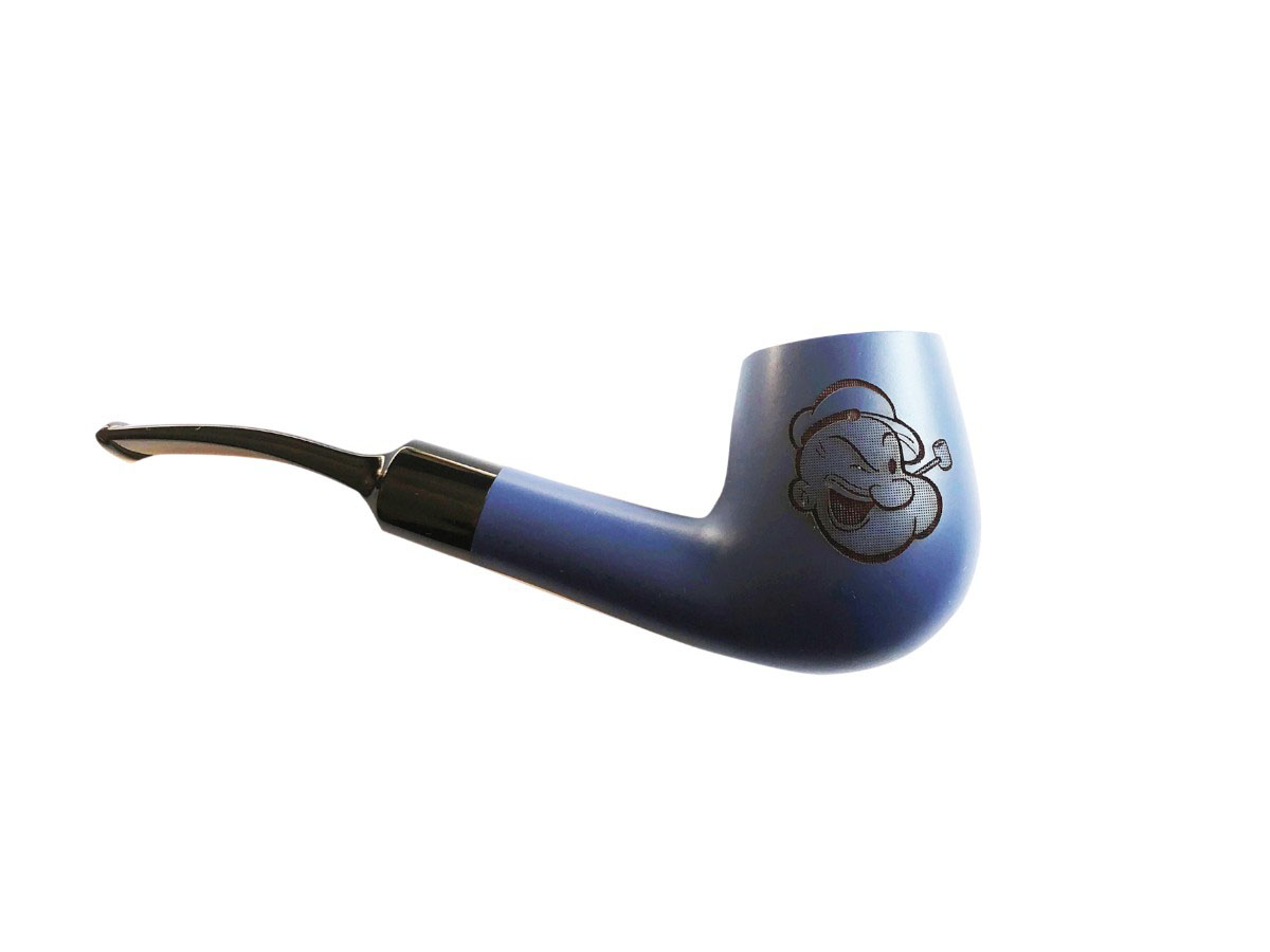 Vauen Pfeife Popeye 172 PY glatt blau