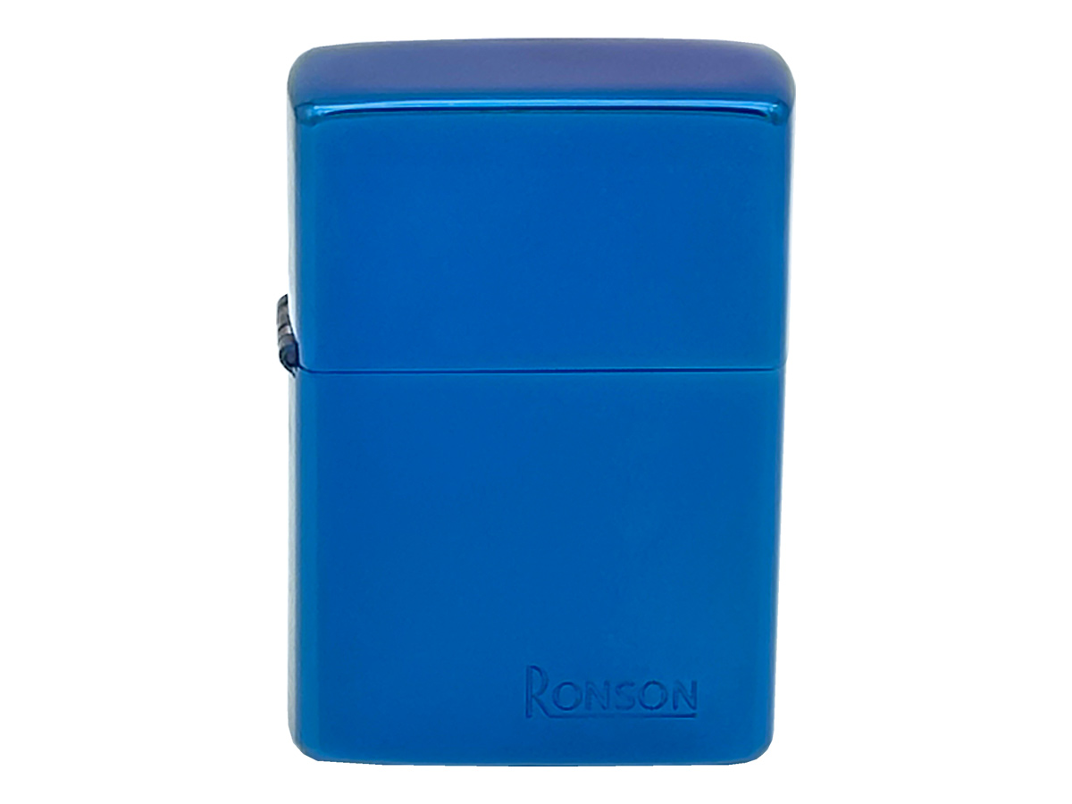 Ronson Fluid Lighter RFL 200 Blue Shiny