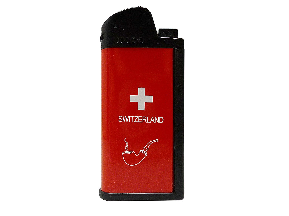 IMCO Chic 4 Pipe Flint Switzerland red