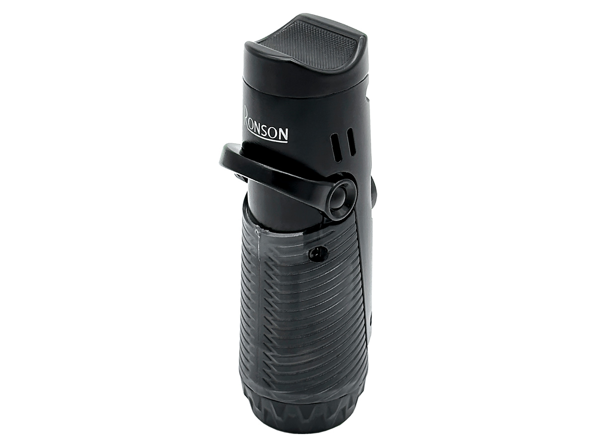 Ronson Jet-Flame Cigar Lighter Bora Gun/Black