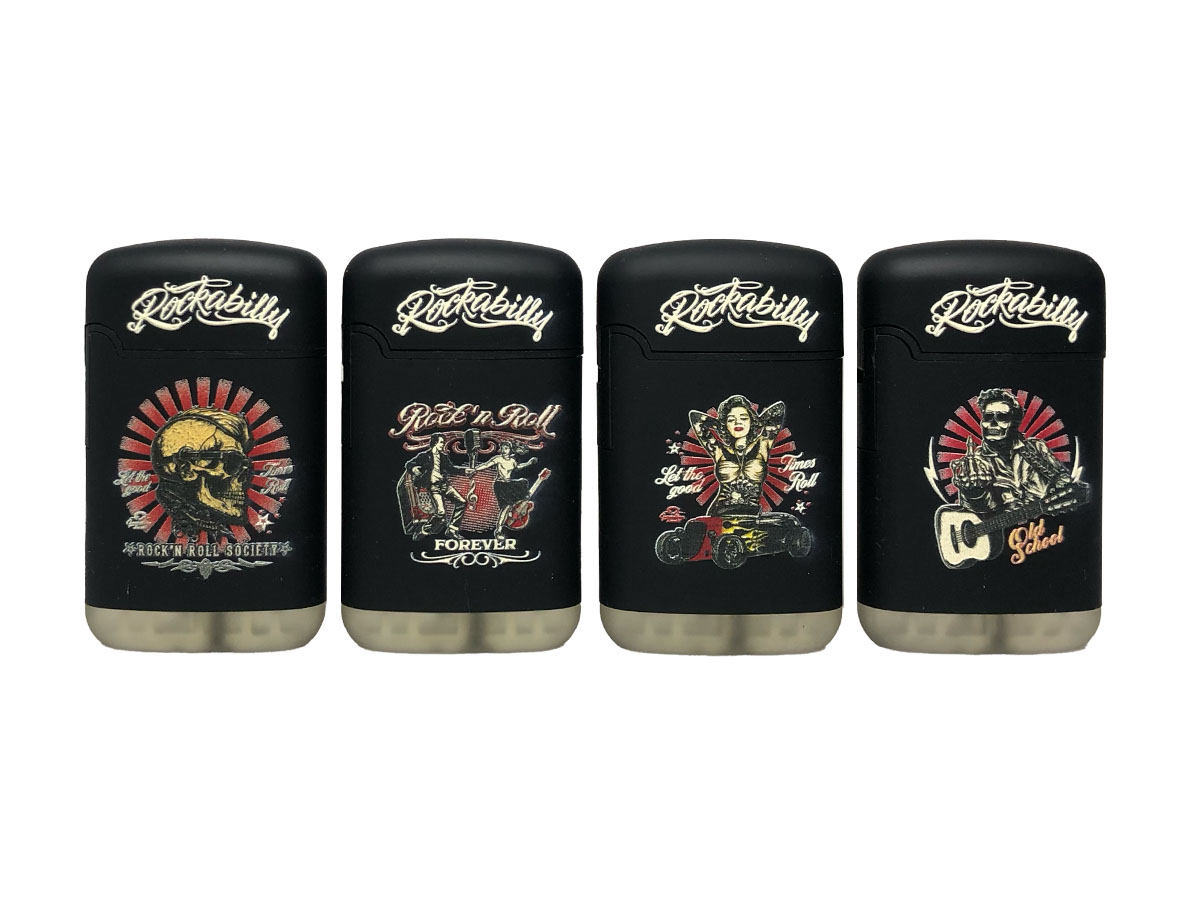 Easy Torch 8 Relief Rockabilly Black