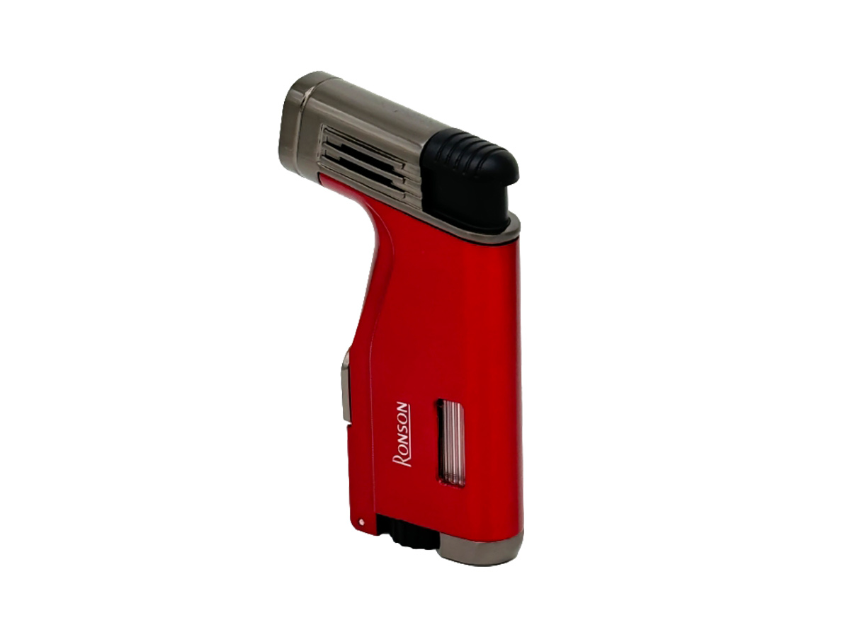 Ronson Breeze 2er Jet-Flame Lighter Red