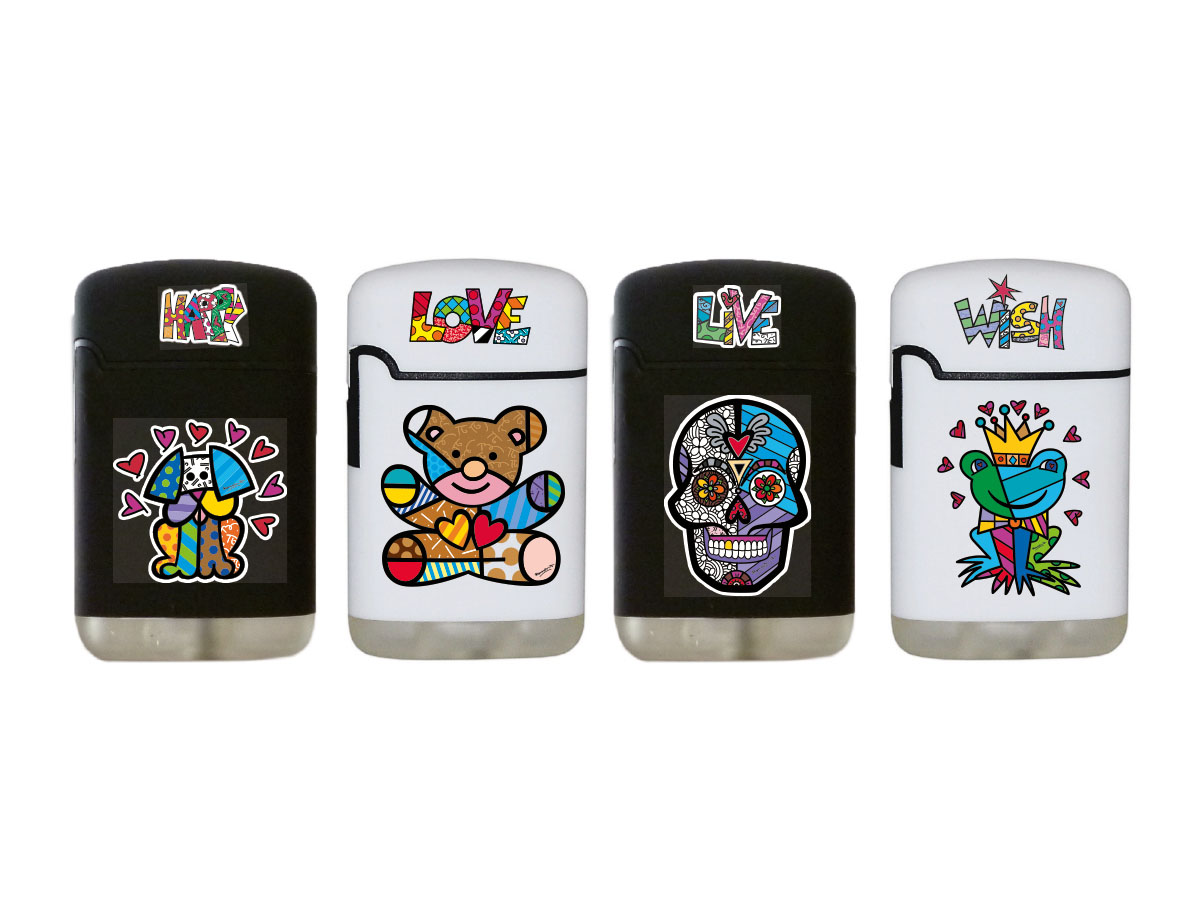 Easy Torch 8 Rubber 3D Britto Famous schw./weiss