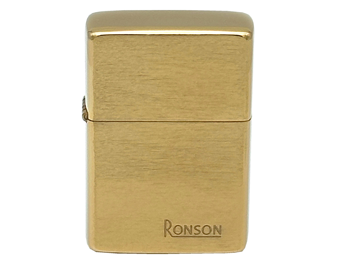 Ronson Fluid Lighter RFL 200 Brushed Gold