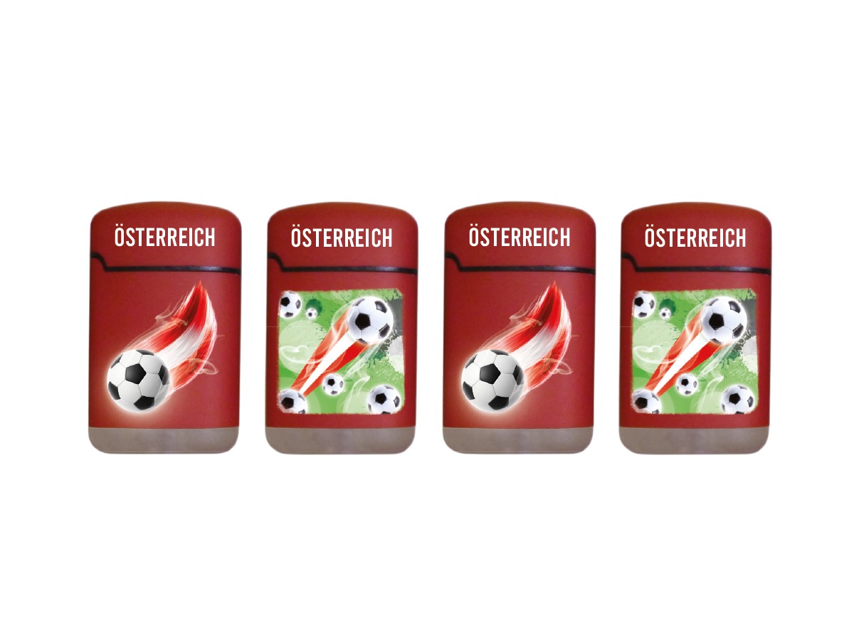 Easy Torch 8 Rubber Fußball Österreich rot