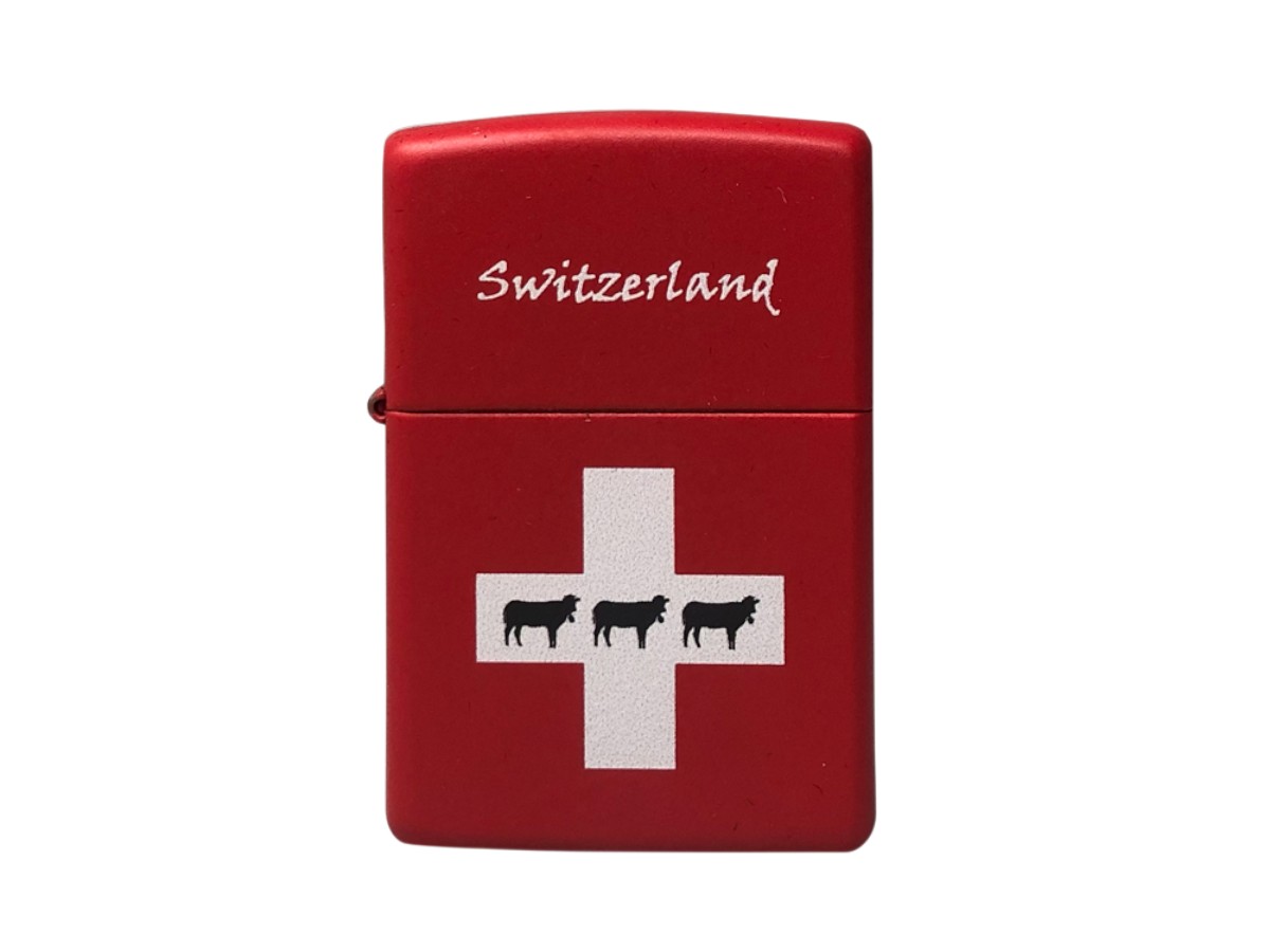 Zippo Swiss 2 red