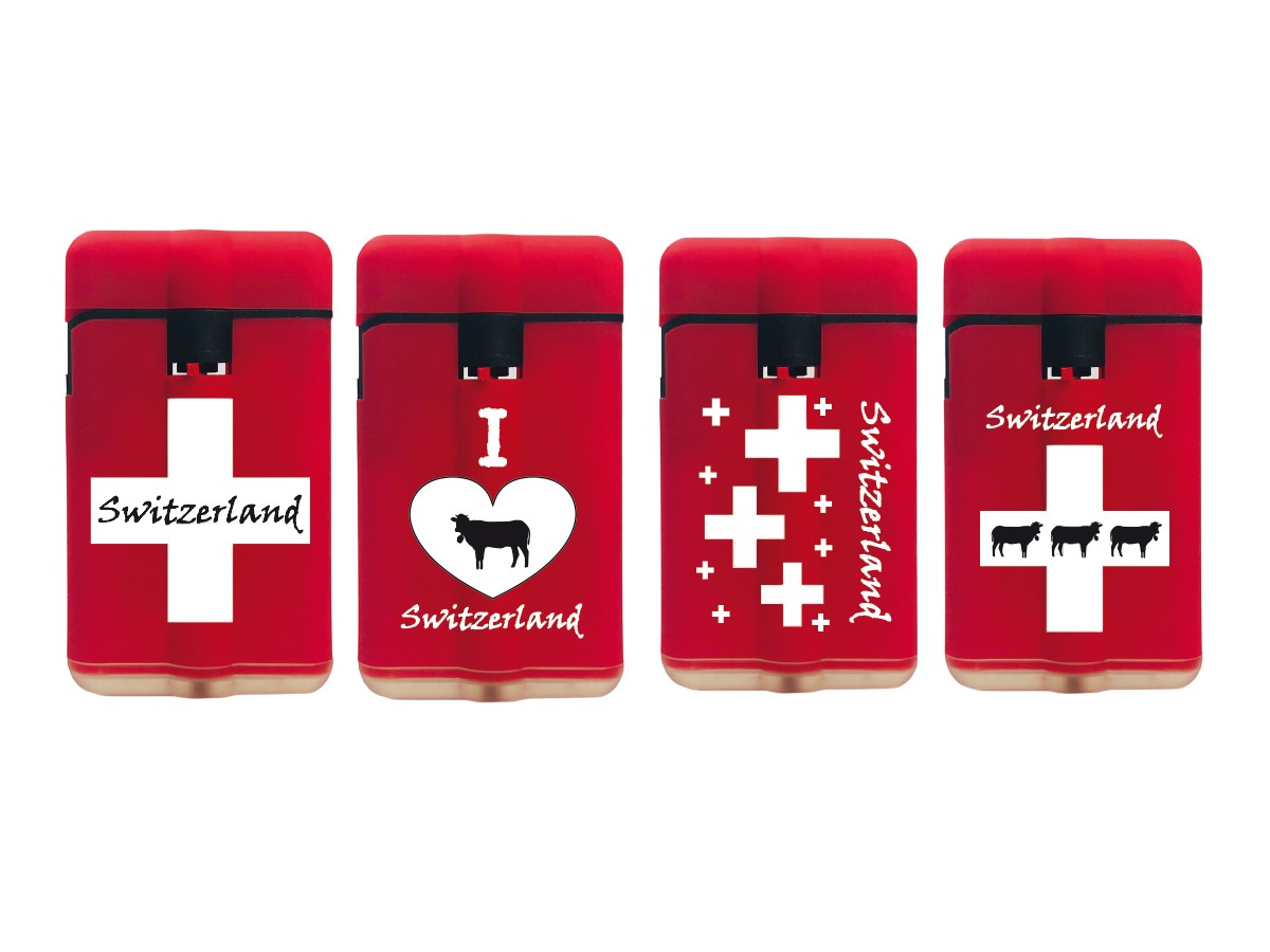 Easy Torch 8 Powerflat Switzerland Rubber red