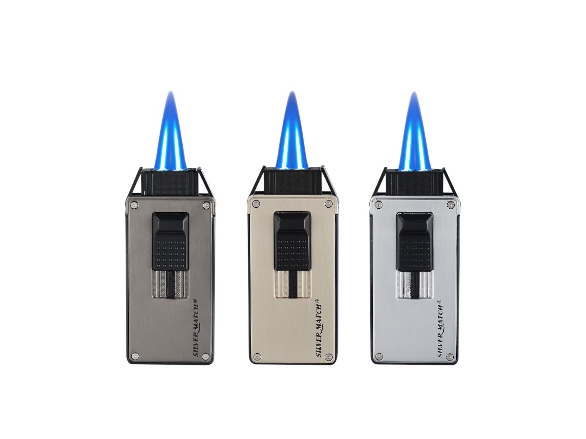 SM Paris Double Jetflame Lighter, 3 Farben