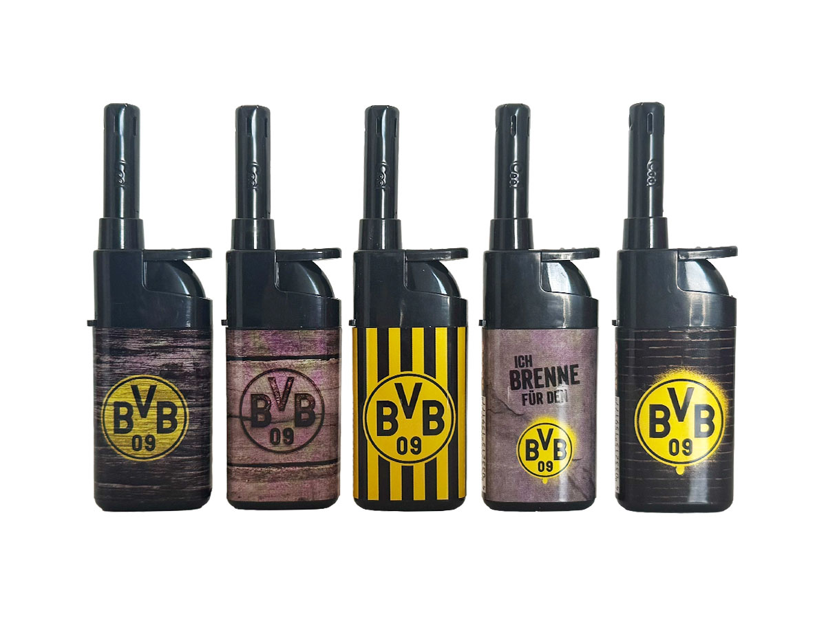 BVB Lizenz Mini Anzünder sortiert