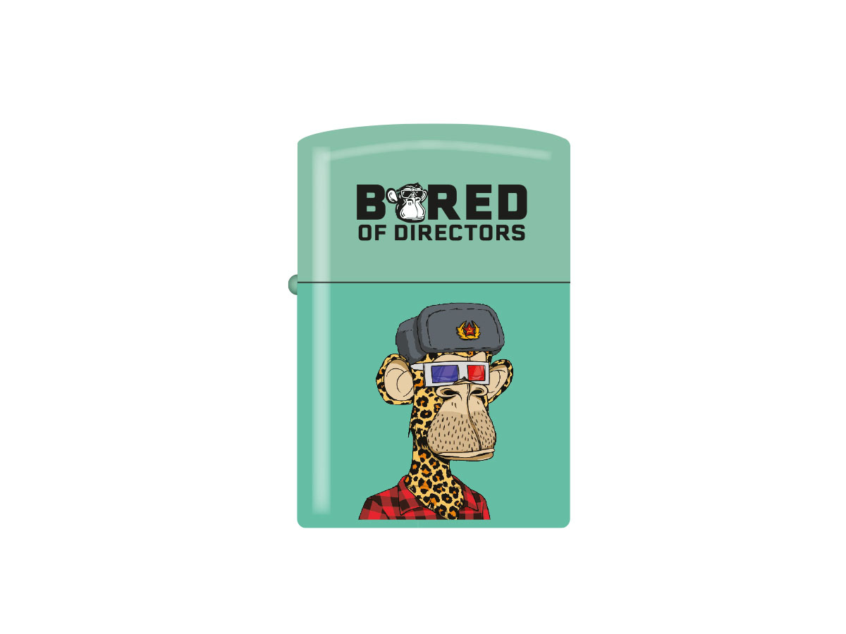 Zippo Bored of Directors flat turquoise