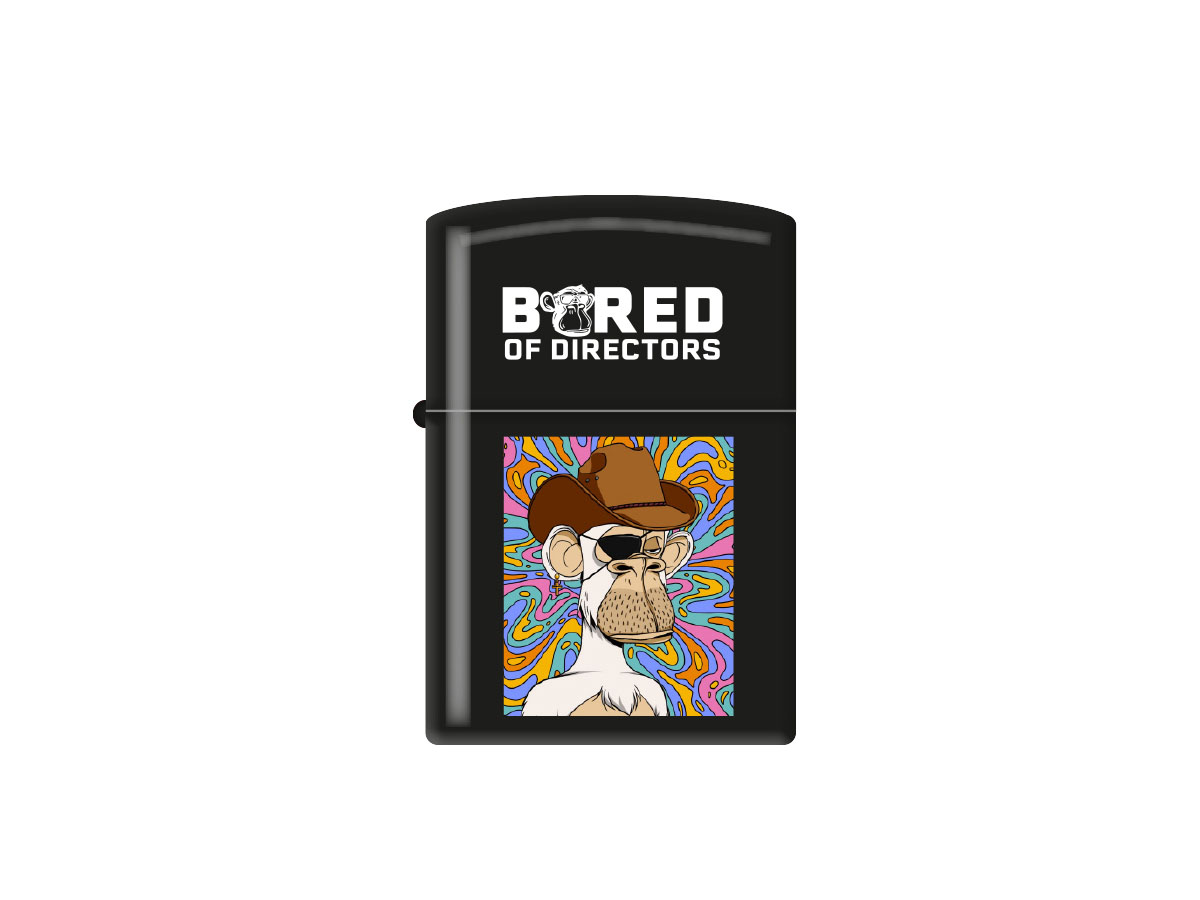 Zippo Bored of Directors black matte
