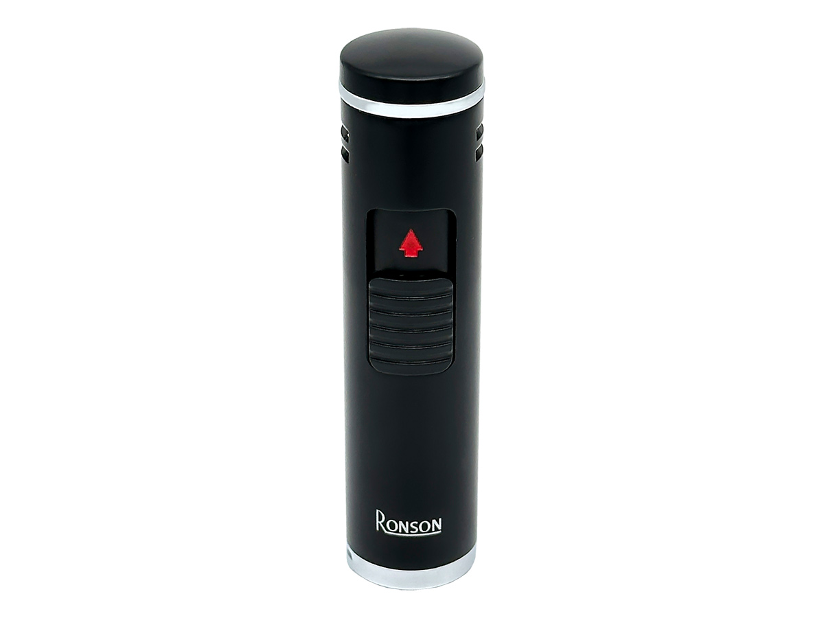 Ronson Jet-Flame Cigar Lighter Monsun Black