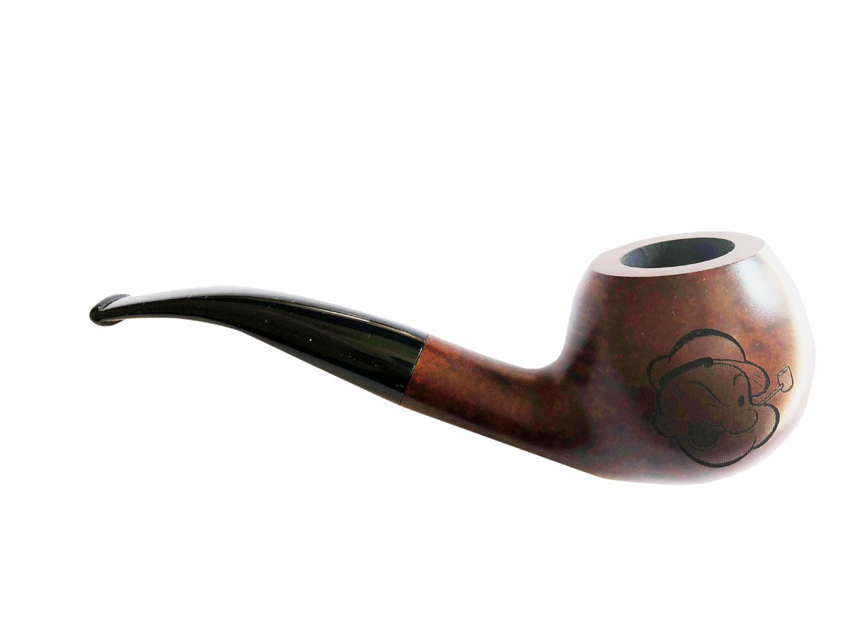 Vauen Pfeife Popeye 342 PY glatt braun
