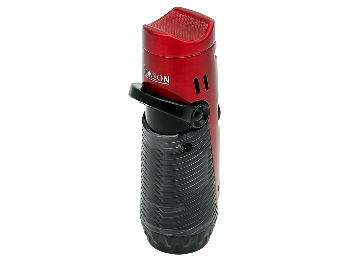Ronson Jet-Flame Cigar Lighter Bora Red/Black