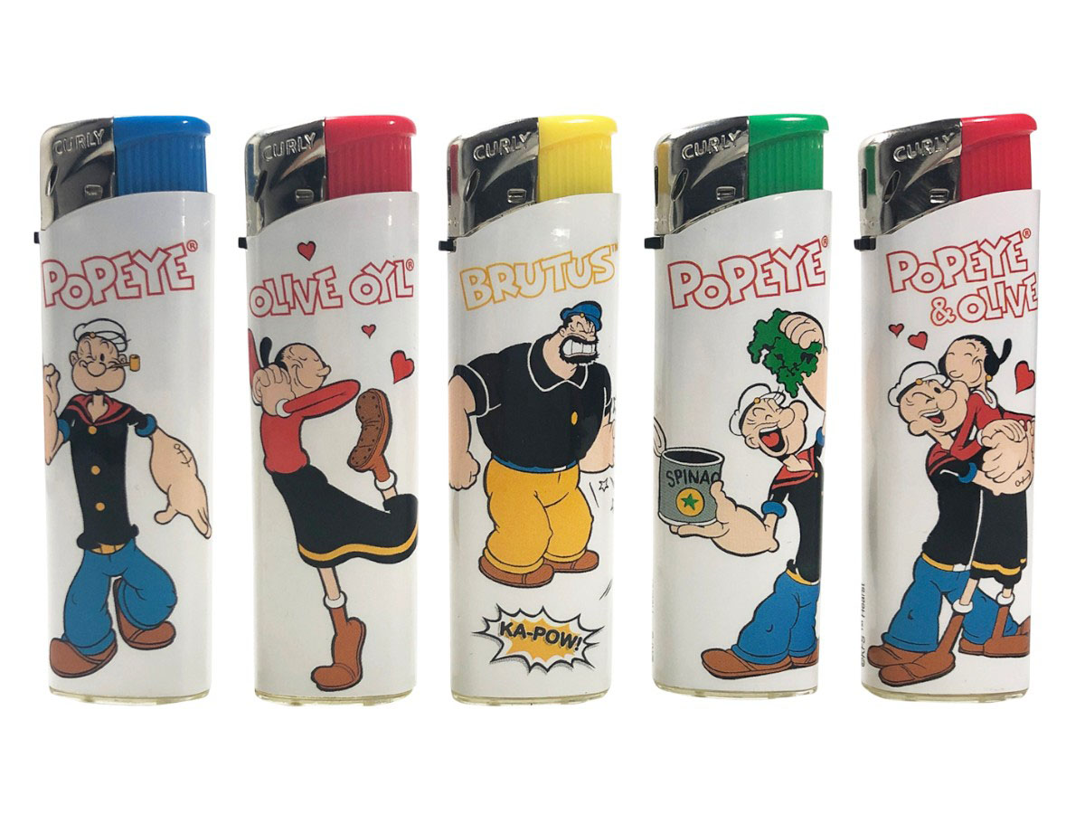 Curly CR Piezo Popeye 5 Design bunt