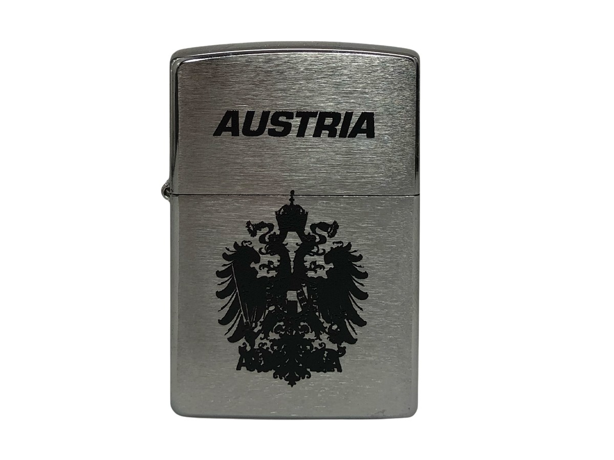 Zippo Austria Adler chrom gebürstet