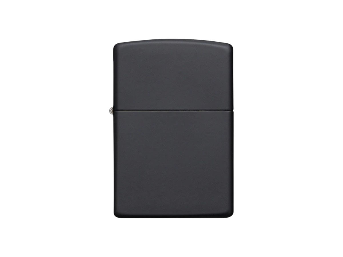 Zippo schwarz matt