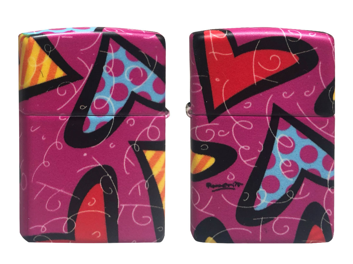 Zippo Britto Modern Love violett (#7)