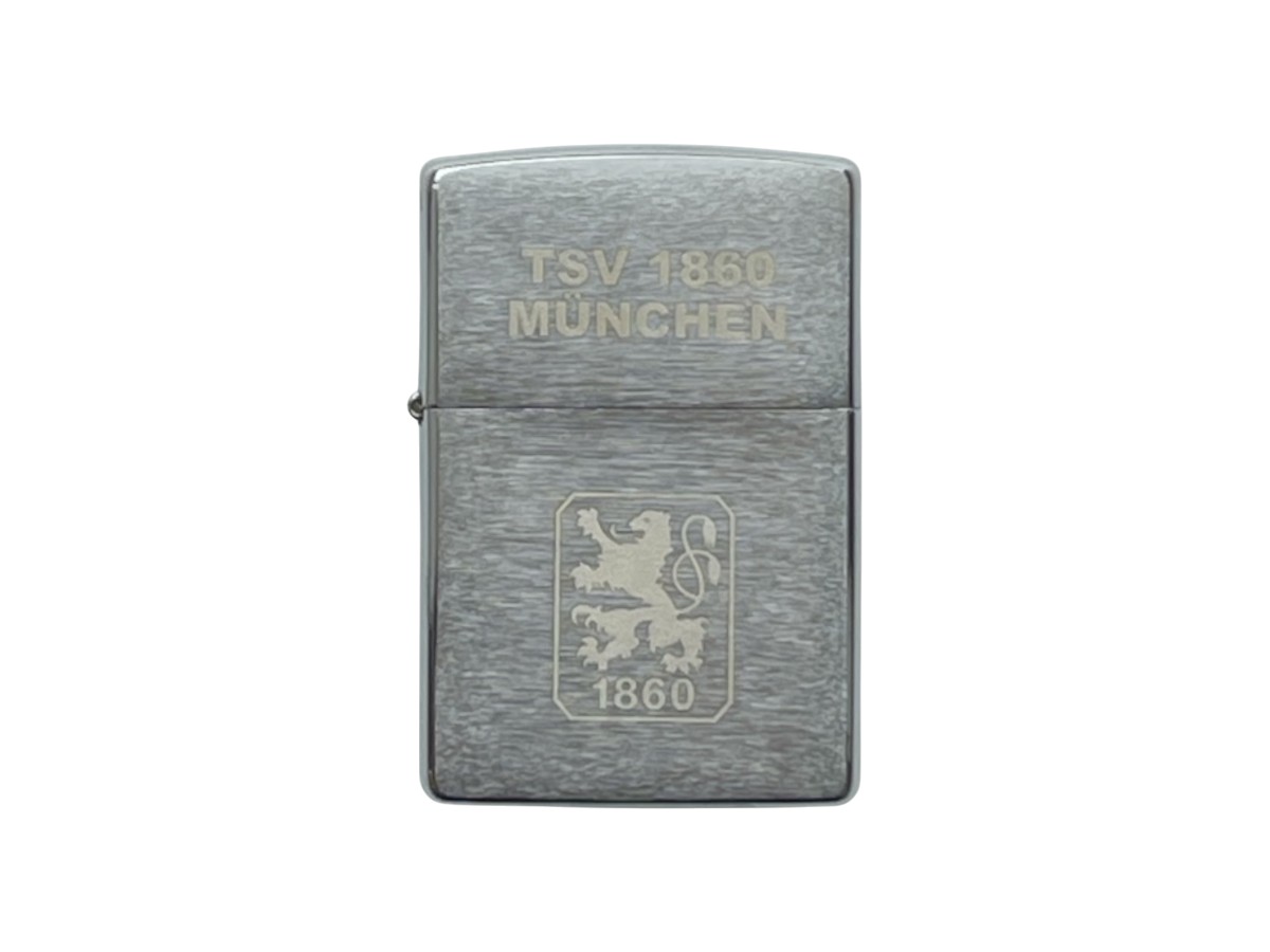 Zippo TSV 1860 München chrom geb. geätzt